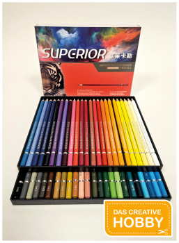 Watercolor pencil - 48 colors (Superior)